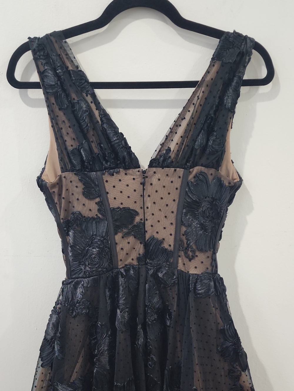 House Of CB Sianna Embroidered Tulle Corset Midi Dress - Picture 8 of 15